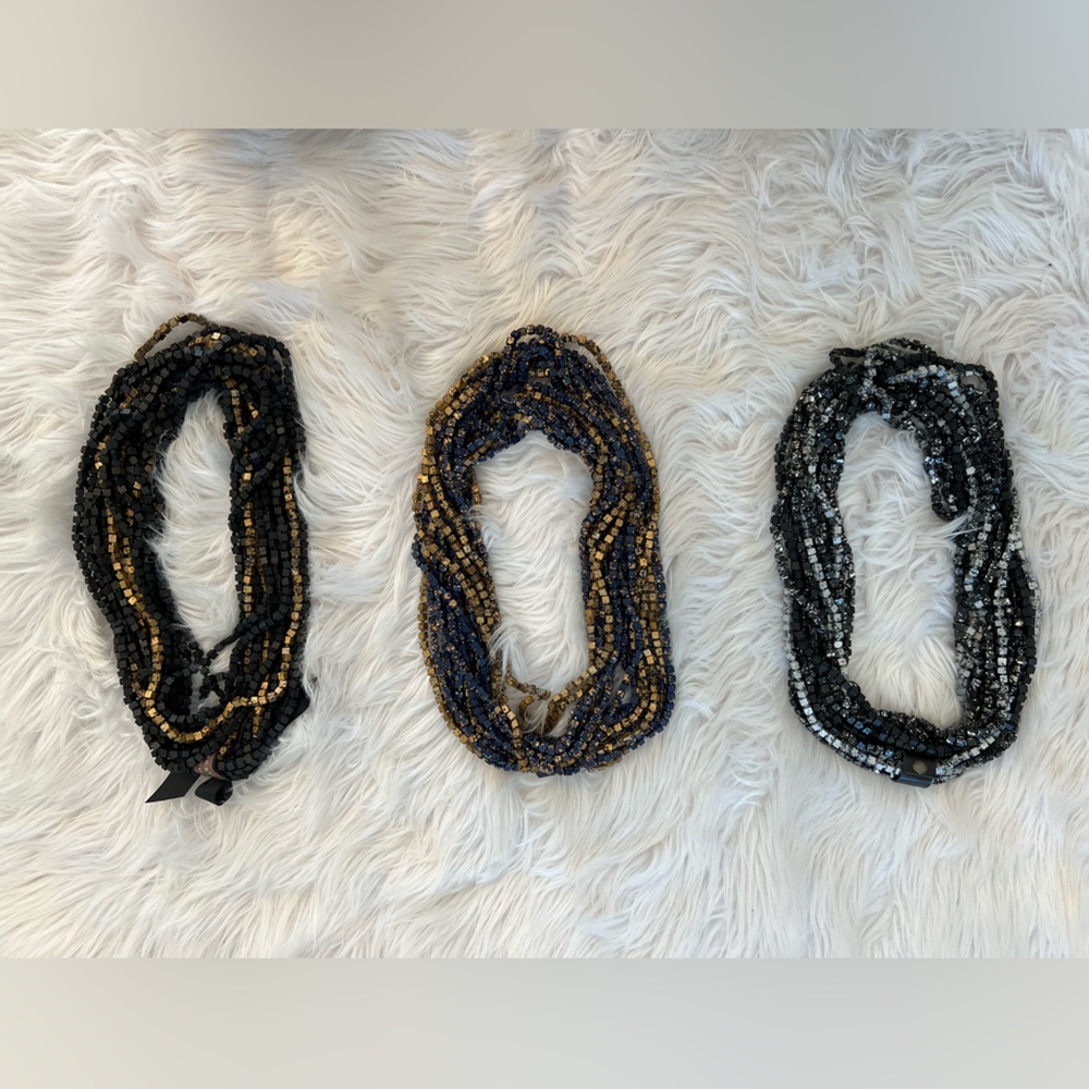 Jianhui of London: Necklaces 3 separate sets